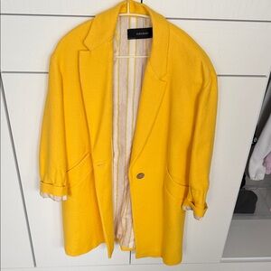 Zara Yellow Women's Jacket